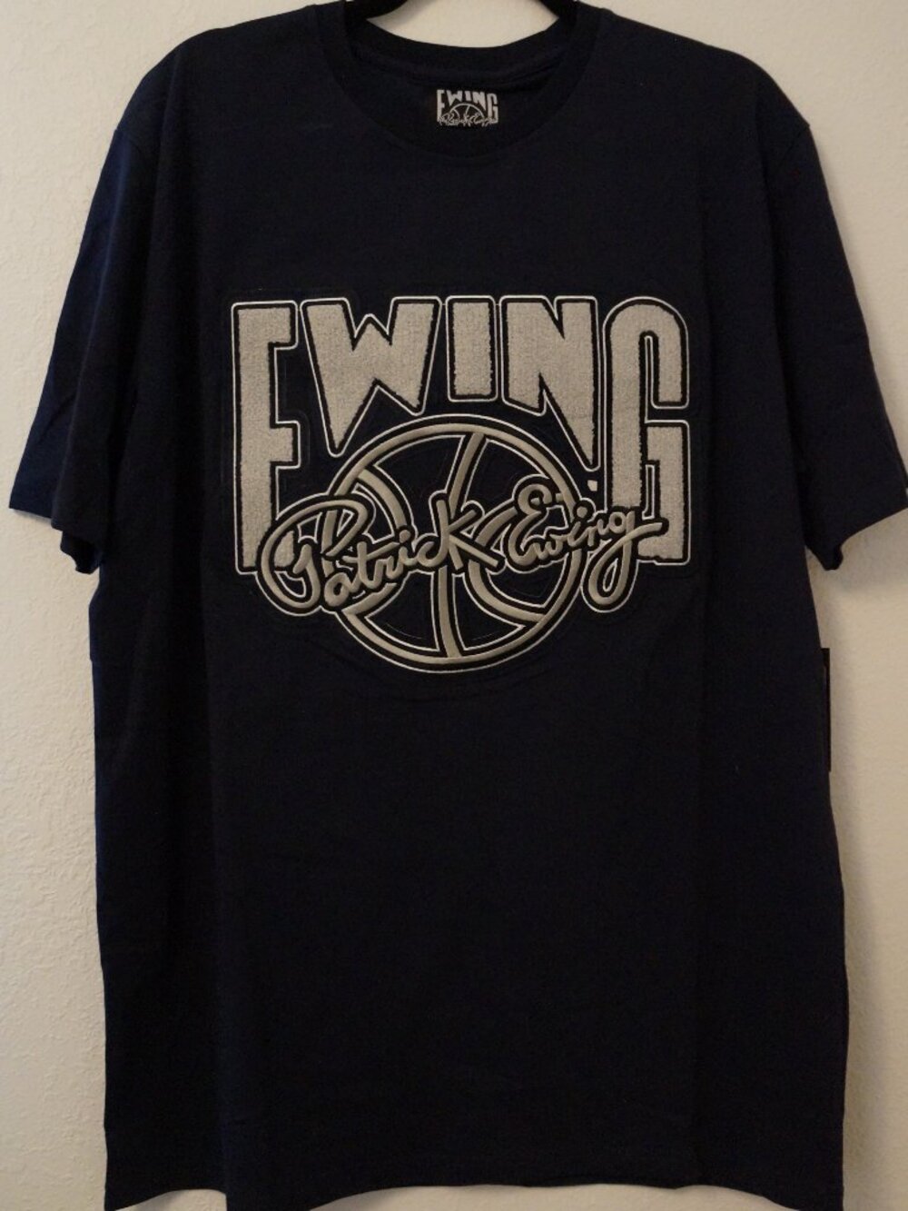 Ewing Athletics Men's T shirt embroidered Patrick Ewing Graphic #021
